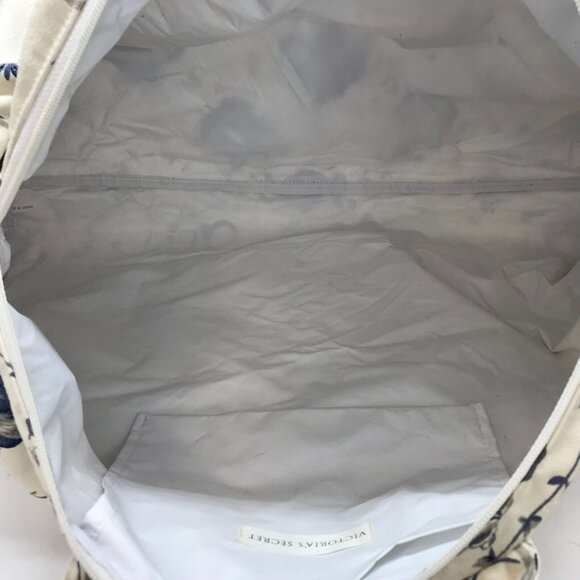 VICTORIA SECRET Travel Tote Bag Large 23 X 15 Fabric Overnight Bag Day Pack - Picture 6 of 11